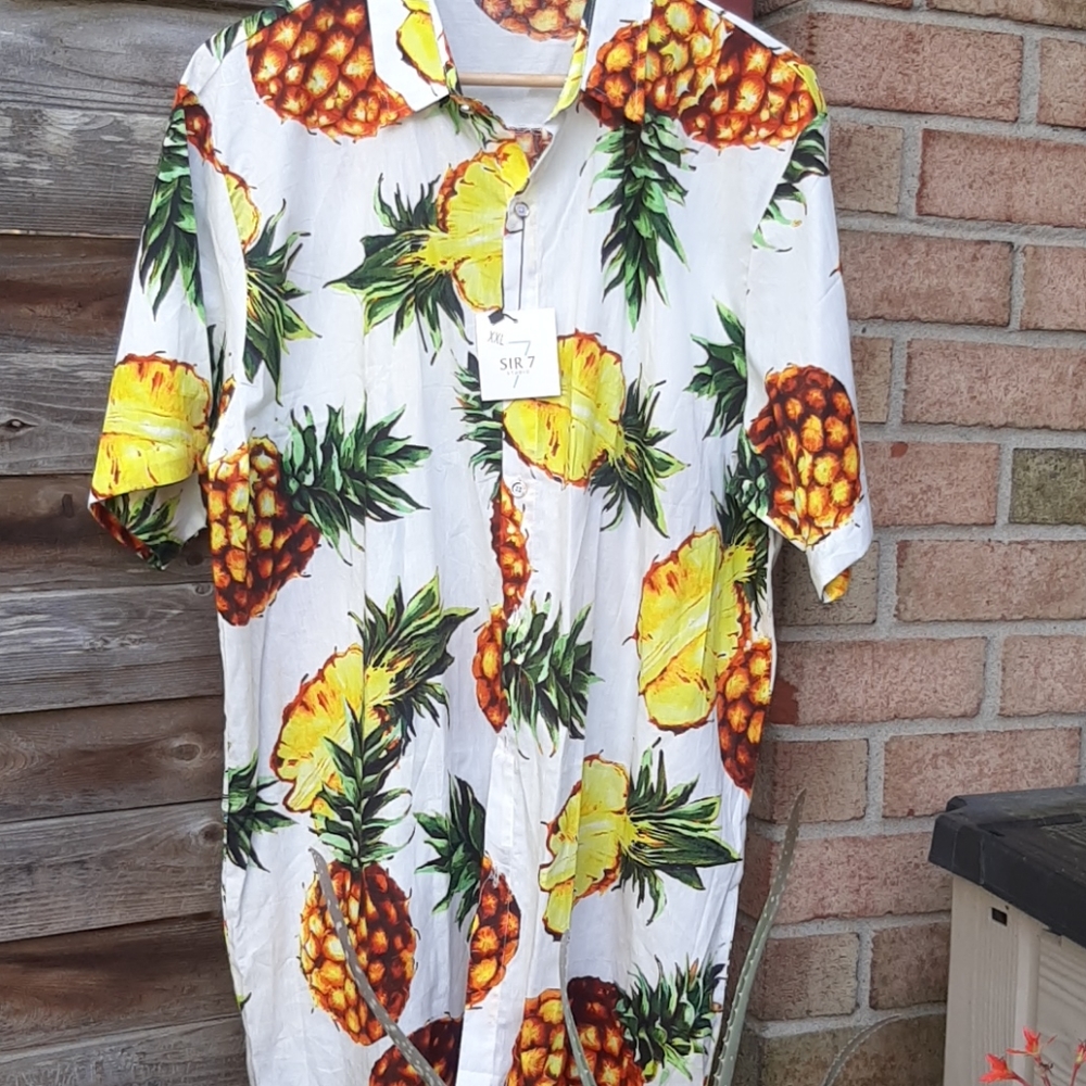 NEW! SIR 7 HAWAIIAN SHIRT XXL